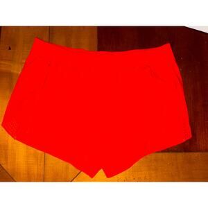 Athleta Hustle 3" Short XL Burnt Orange